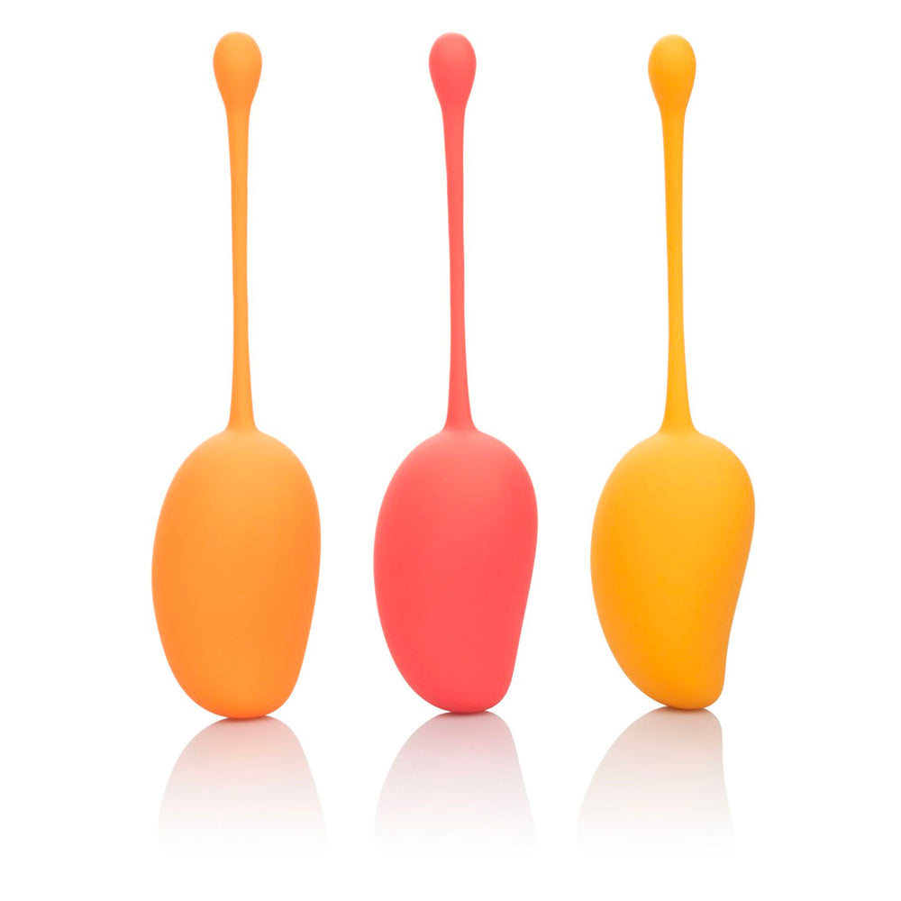 Mango Kegel Training Set 3-Piece Orange - Progressive Strength Devotion