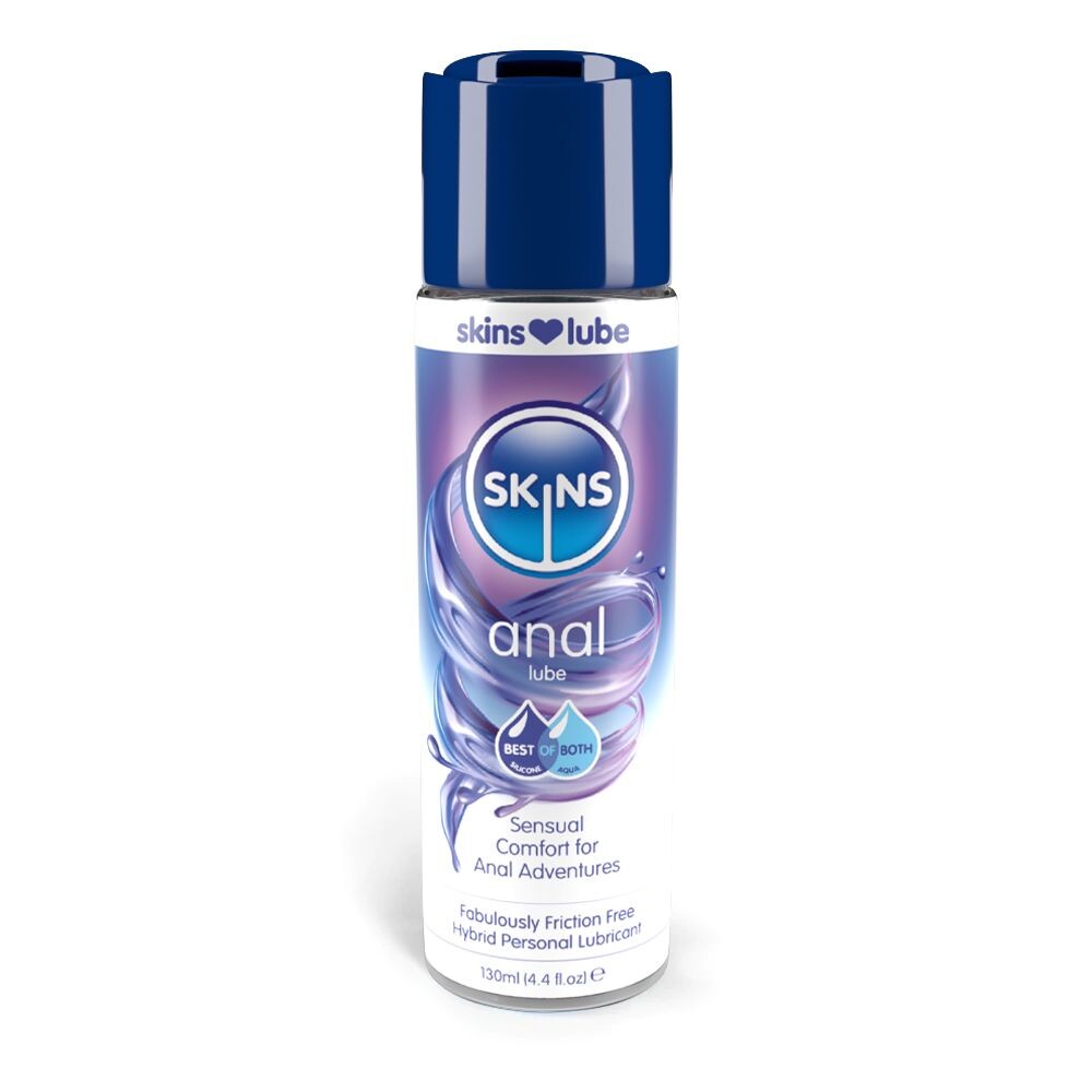 Skins Anal Hybrid Silicone & Water-Based Lubricant 130ml - Best of Both