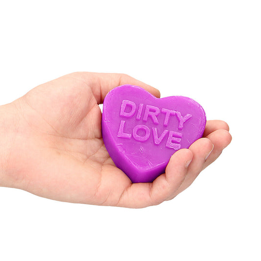 Dirty Love Lavender Scented Soap Bar Pink - Premium Cleansing Bar with Panthenol