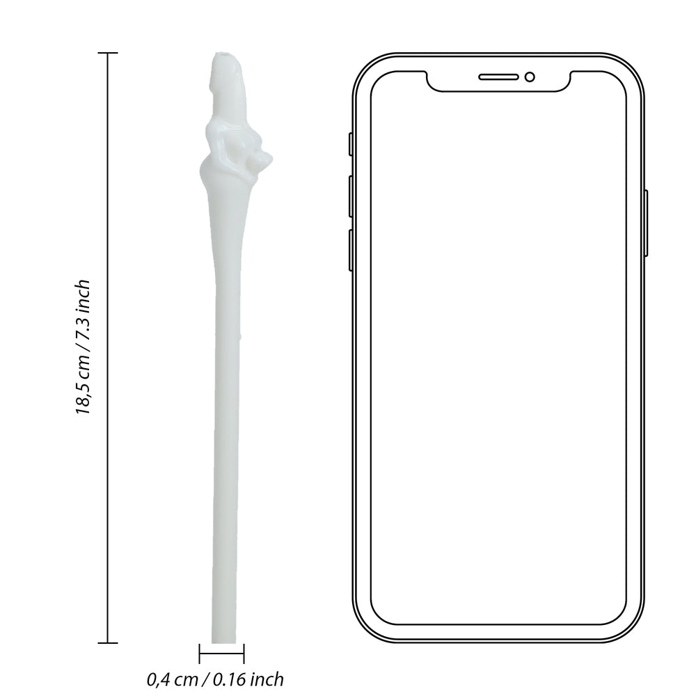 Hen Party Dickhead Straws - Playful Party Drinking Straws 8 Pack