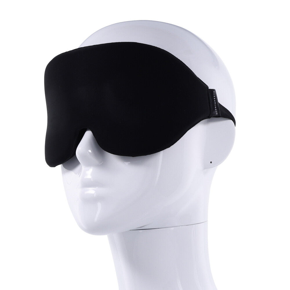 Sportsheets Blackout Blindfold - Memory Foam Sensory Devotion