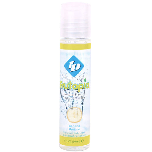 ID Frutopia Banana Flavoured Lubricant 30ml - Travel Banana