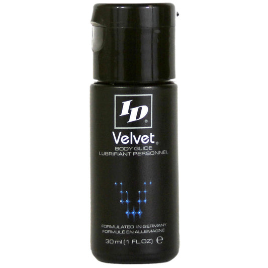 ID Velvet Premium Silicone Lubricant 30ml - Sophisticated Velvet
