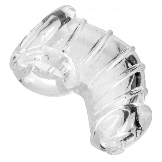 Detained Soft Body Chastity Cage 4" - Discreet Confinement