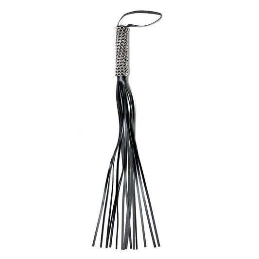Leather & Chain Whip 27 Inches - Hybrid Impact